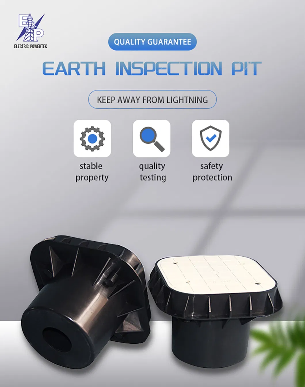 Hot Sale High Quality Earth Inspection Pit PVC for Lightning Protection